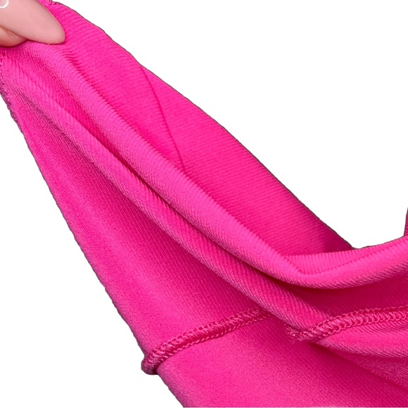 Juniper + Lime Barbie Pink Blouse Top Size S Metal Ring Sexy Pretty Blouse - Picture 7 of 8